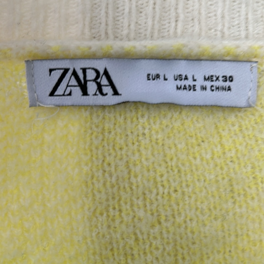 Zara Colorful Floral Embroidered Cardigan - Picture 8 of 11